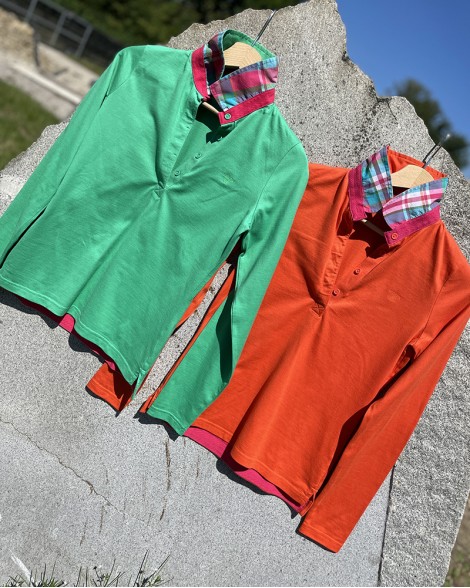 Polo triko dámské Gant oranžové
